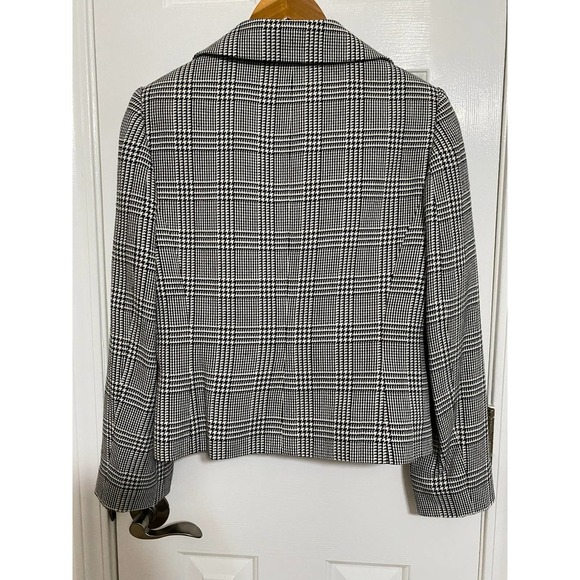 Womens Liz Claiborne Houndstooth 2 Piece Pant Suit 10 NEW - Picture 4 of 16
